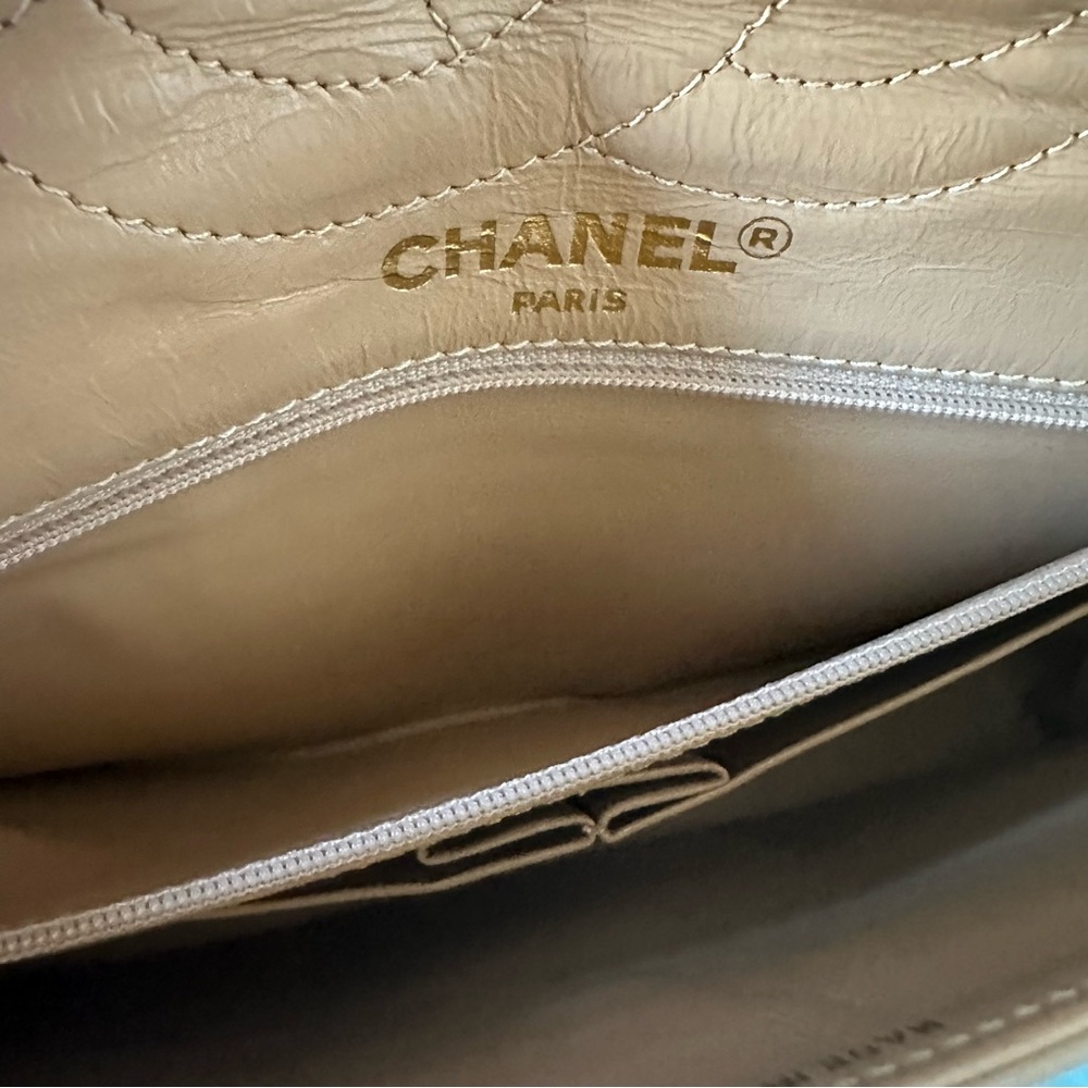 Chanel Paris 25 limited double flap quilted lambskin shoulder bag  w/ COA - Picture 16 of 17